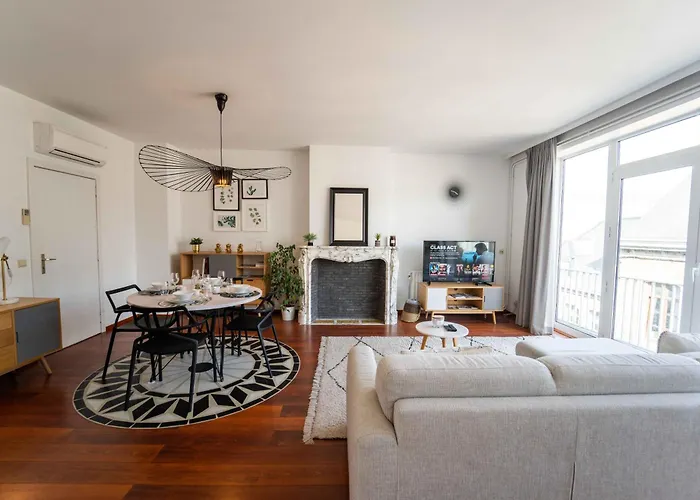 Luxury Apart\' Mons City Center With Terrace